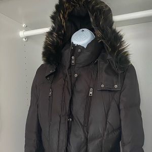 Marc Andrews Down & Fox Fur Puffer